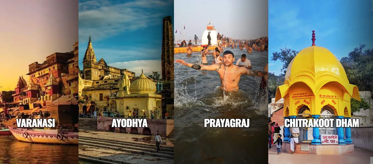 Varanasi Prayagraj Ayodhya Chitrakoot Tour Package